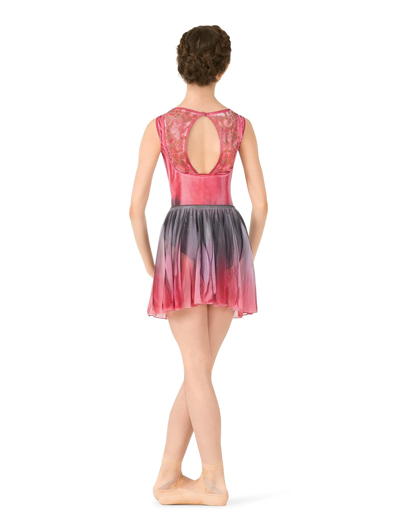 Hand Painted Watercolor Ballet Skirt for Girls - Dance & Play Wear