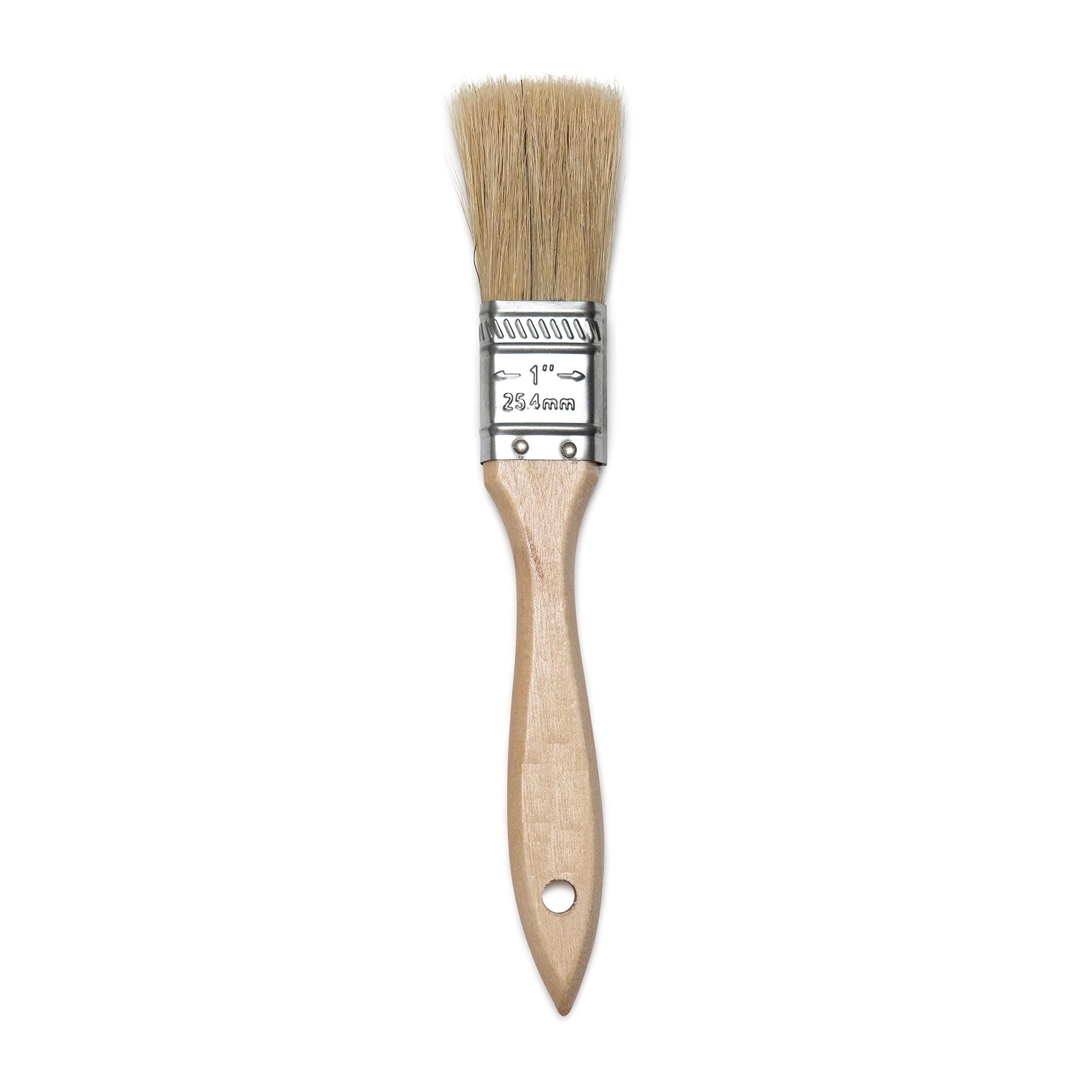 Premium Natural Boar Bristle Pastry Brush with Hardwood Handle - Ideal for Basting Oil, Marinades, BBQ Sauce & Butter - Perfect for Baking, Grilling & Cooking (2-Pack, 2.5 Inch) | Great for Thanksgiving Turkey, Holiday Baking & Summer BBQ Parties