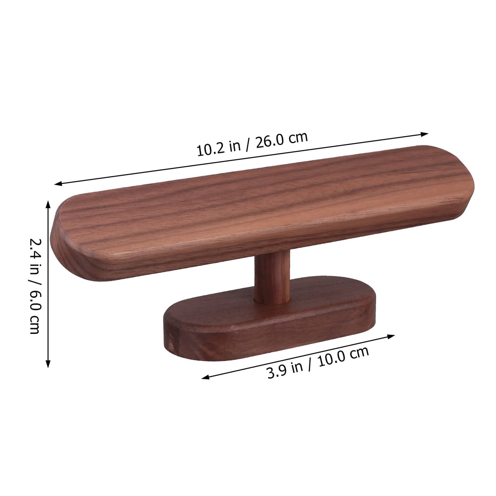 Premium Wooden Watch & Jewelry Stand - Necklace Organizer, Bracelet & Ring Display Holder - Elegant Jewelry Storage for Dresser, Vanity & Bedroom Decor