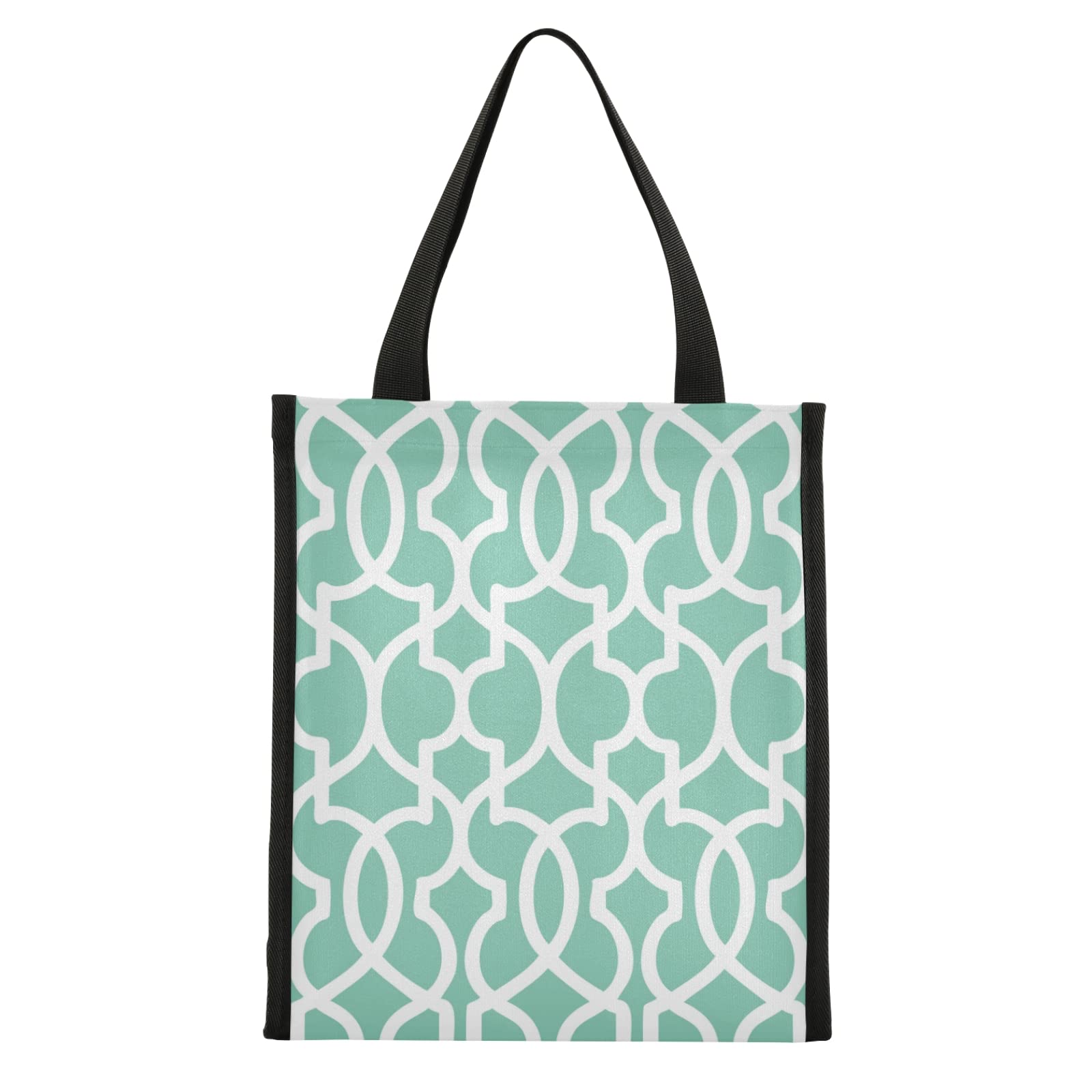 Insulated Lunch Bag for Adults - Green Trellis Reusable Lunch Box for Men & Women, Perfect for Work, School, Picnic or Travel | Eco-Friendly & Leak-Proof | Ideal for Office, Hiking & Daily Commute