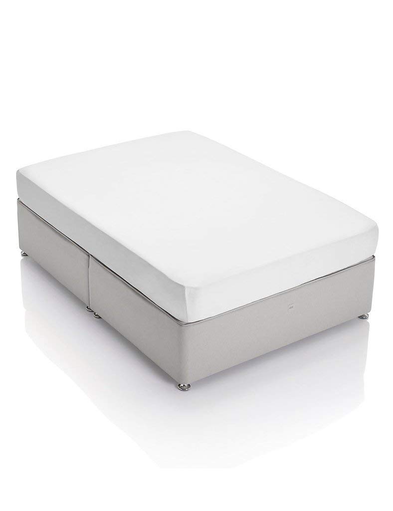Supima Cotton Queen Fitted Sheet - 600 Thread Count, Deep Pocket for 7-9