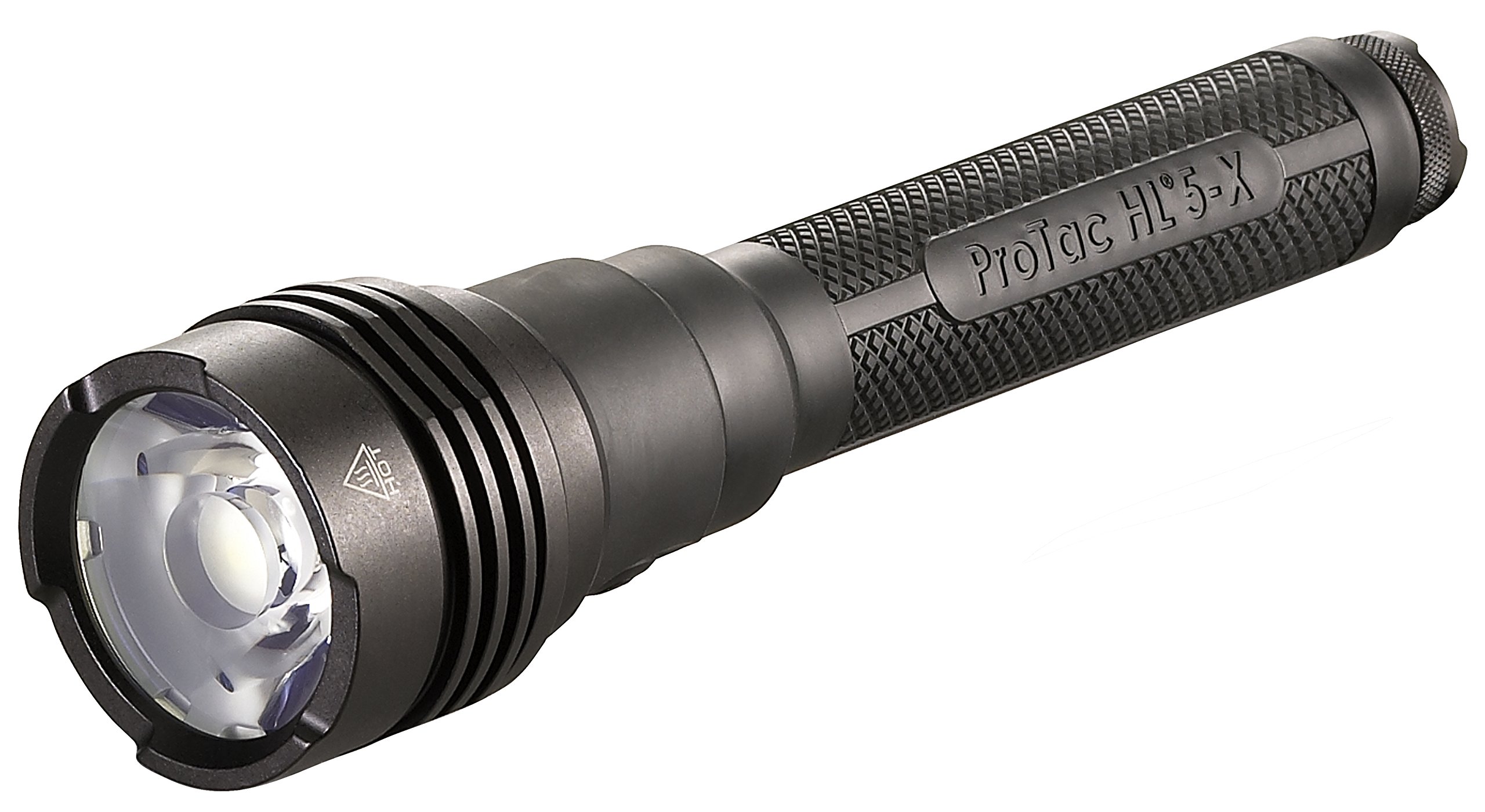 Streamlight 88081 ProTac HL 5-X USB 3500-Lumen Rechargeable Tactical Flashlight with 2 SL-B26 Battery Packs, Dual USB Cord & Wrist Lanyard - High-Intensity LED for Outdoor, Camping, Hunting & Emergency Use - Black (Box Packaging)