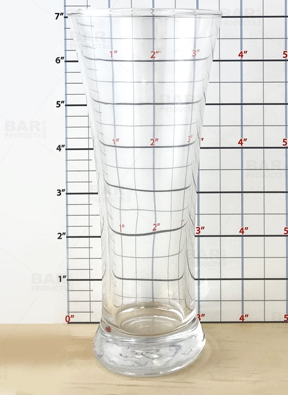 BarConic® 11 oz Tall Pilsner Beer Glasses - Set of 12 - Premium Clear Glassware for Lager, Pilsner & Craft Beer - Perfect for Home Bars, Restaurants & Parties