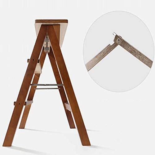 Foldable Step Stool for Adults - Portable Non-Slip Kitchen Ladder Stool with High Weight Capacity, Perfect for Reaching Top Shelves, Home Organization & Bathroom Use