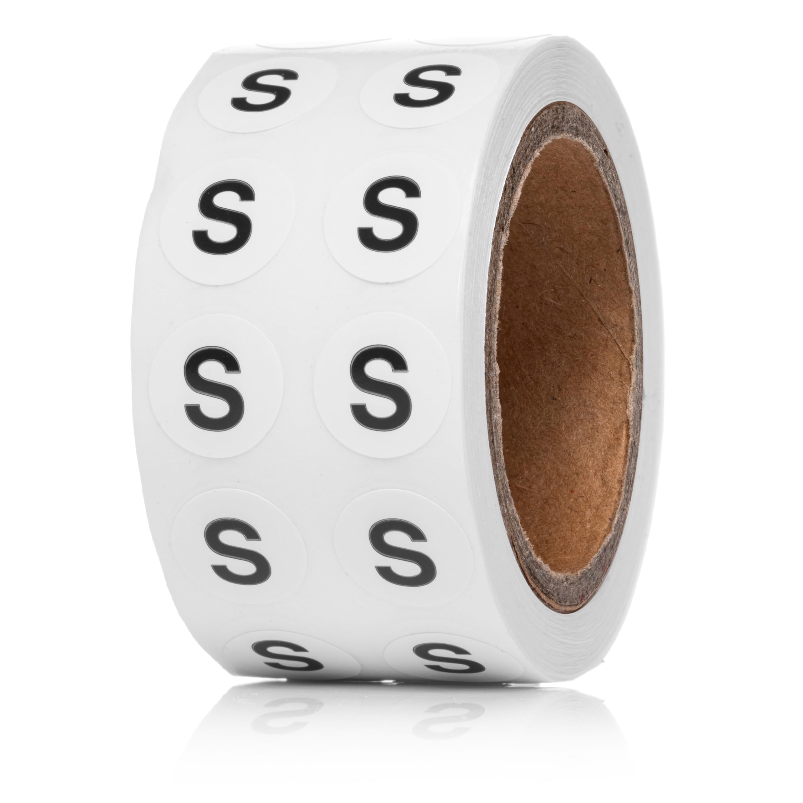 1000pcs Letter S Stickers - 0.5