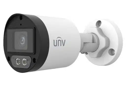 Uniview UAC B125 AF28M 2.8mm 5MP HD ColorHunter Mini Bullet Security Camera - Outdoor Surveillance for Home & Business Protection