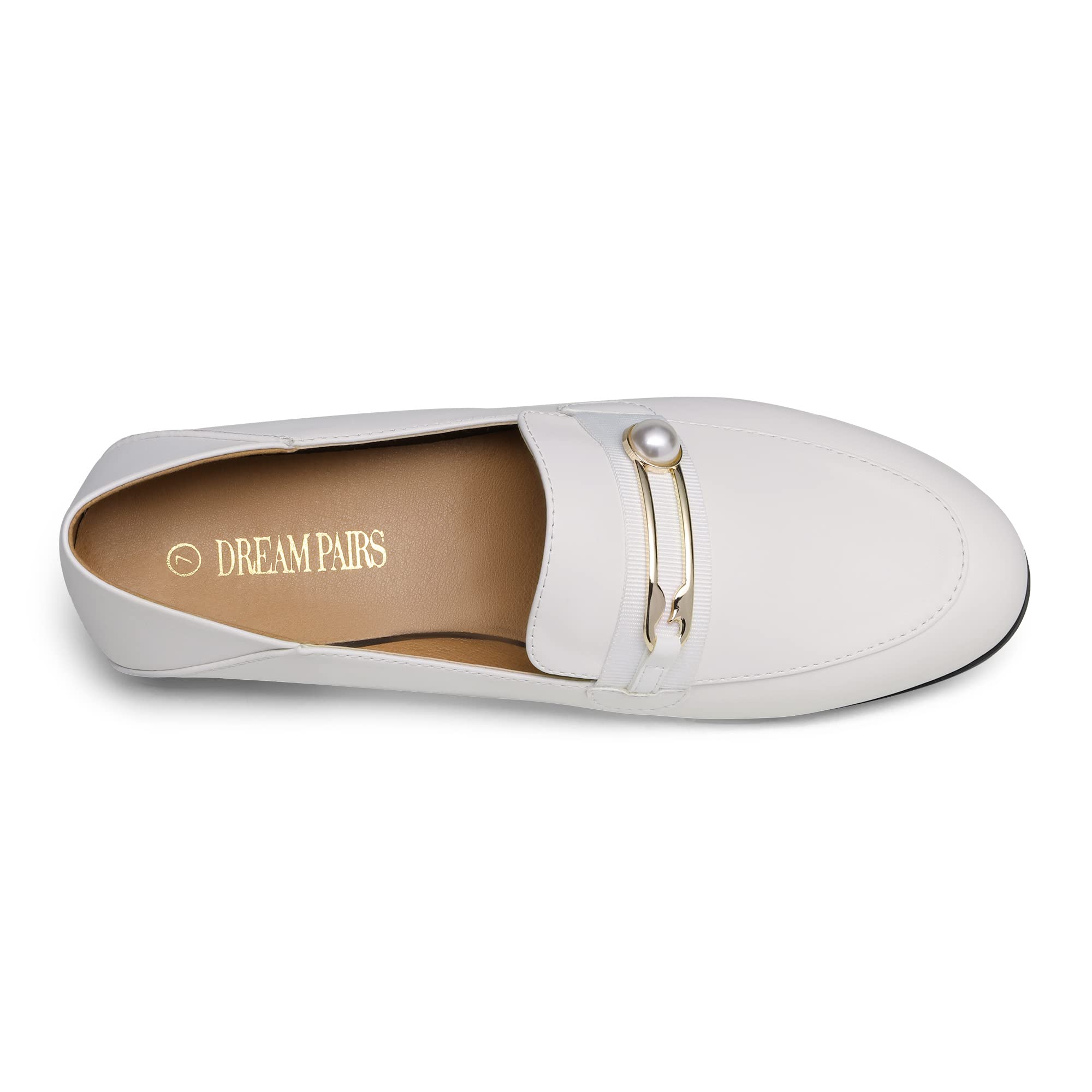 Dream Pairs Women's Slip-On Loafers - Comfortable Round Toe Casual & Dressy Flats for Work, Office & Everyday Wear | Fashionable & Versatile Shoes