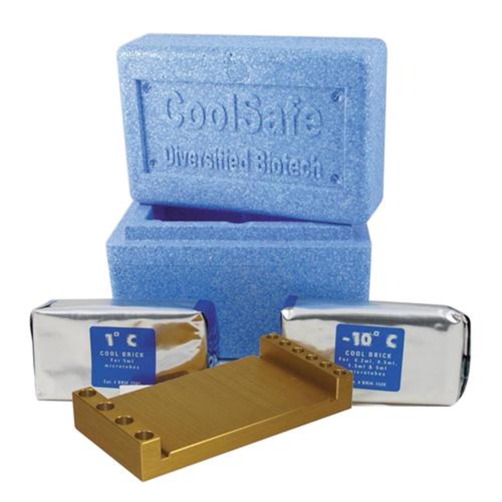 CoolSafe CSAF-3840 Aluminum Storage System for 384 Well Plates - Lab Equipment for PCR, ELISA & Sample Storage | Biotech Research & Clinical Laboratory Use