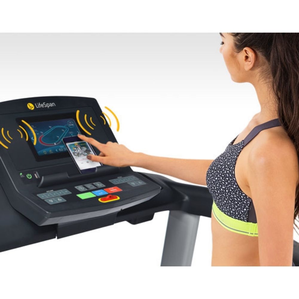 LifeSpan Fitness TR2000i Folding Treadmill - Compact Home Gym Equipment for Running & Walking | Perfect for Small Spaces & Home Workouts