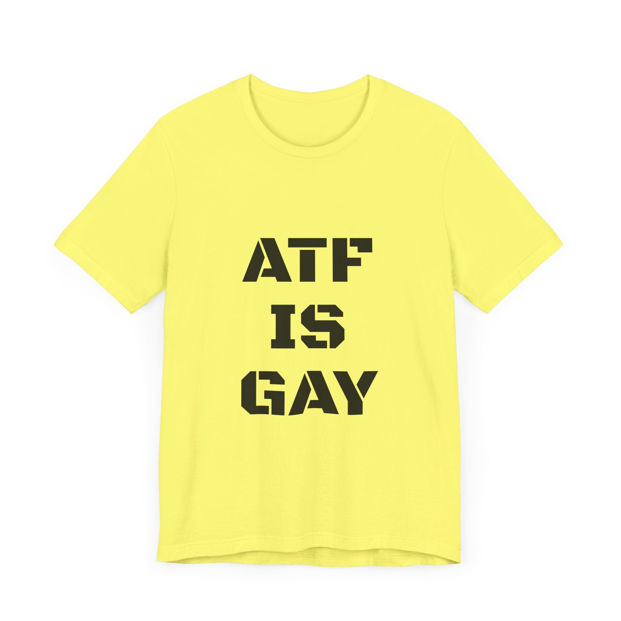Unisex ATF Gay Pride T-Shirt - LGBTQ+ Support & Equality Apparel for Men & Women - Perfect for Pride Parades, Festivals & Everyday Wear