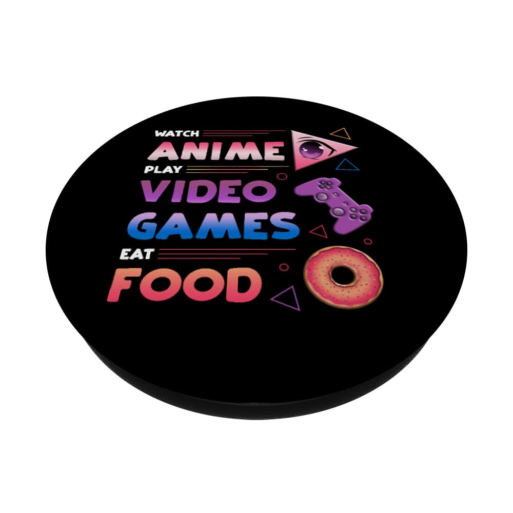 Anime Gamer PopSockets - Adhesive PopGrip for Phones & Controllers