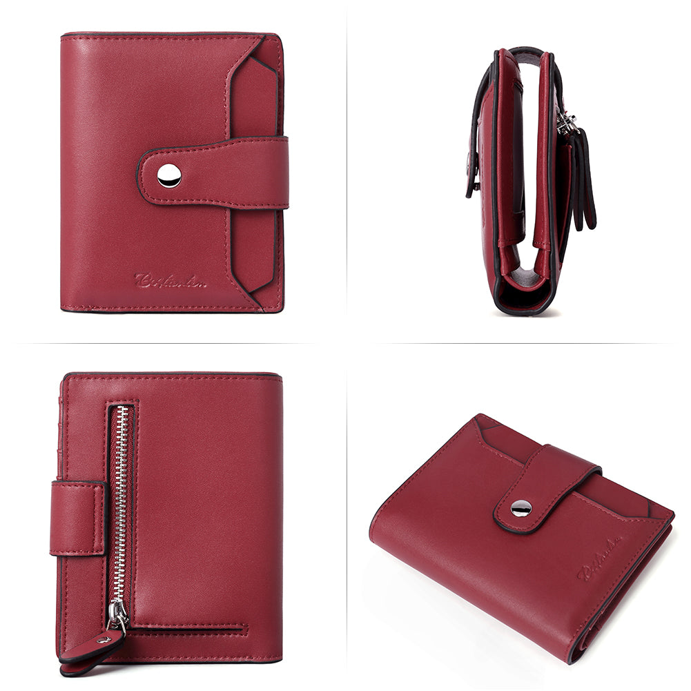 Handcrafted Genuine Leather Wallet for Men & Women - Premium Hand Tooled Bifold Wallet - Perfect for Everyday Use, Travel & Gifts