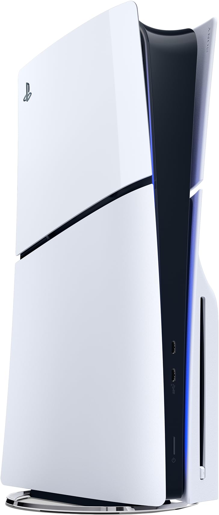 PlayStation 5 Console (PS5) - Disc Edition Slim - Latest Model with Ultra HD Blu-ray & 4K Gaming - Perfect for Home Entertainment & Next-Gen Gaming Experience