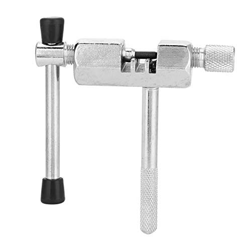 **Bike Chain Tool - Durable Silver Anti-Rust Bicycle Chain Breaker (130g, 8.5x7.5x2cm) for Mountain & Folding Bikes - Perfect for Trail Repairs & Commuting**