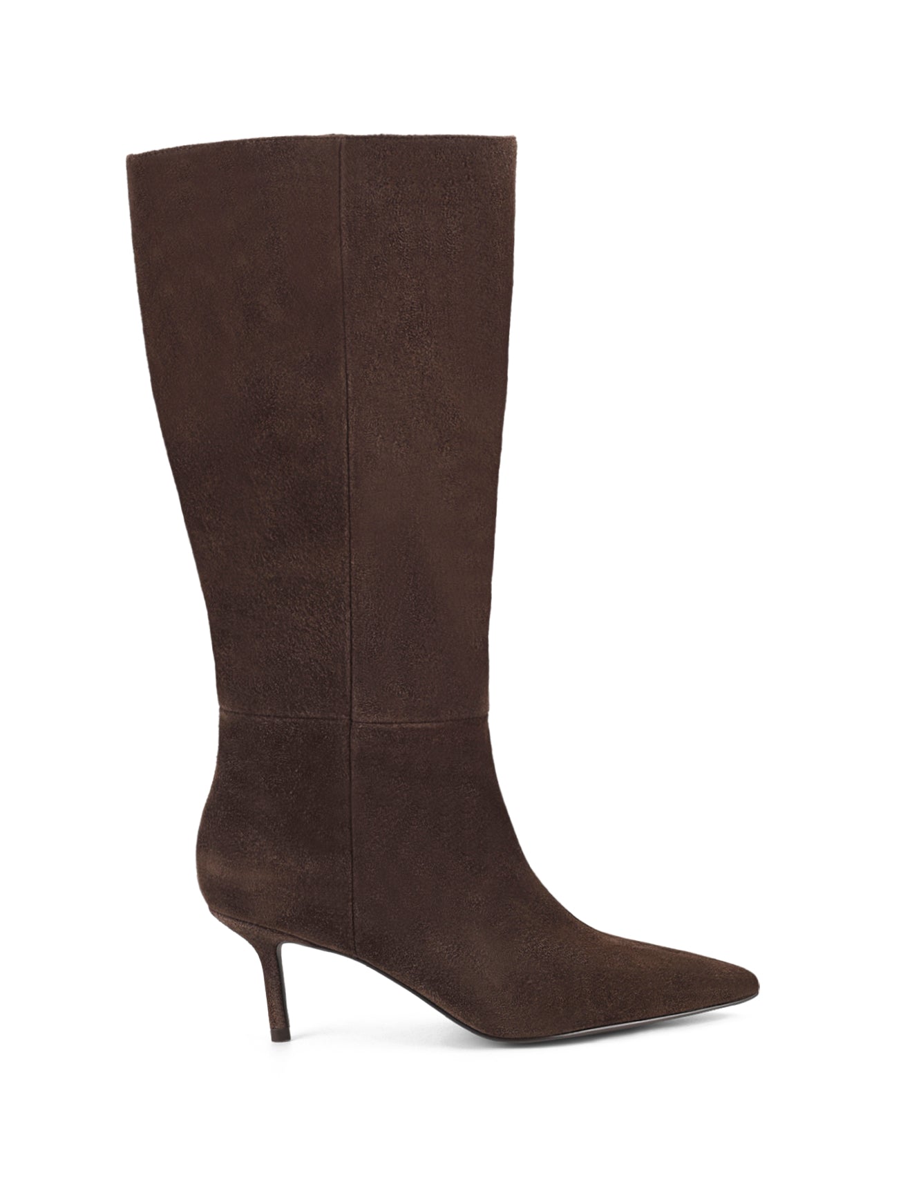 Yonita Women's Long Suede Boots in Chocolate Brown - Stylish & Comfortable Knee-High Boots for Fall, Winter & Casual Outfits