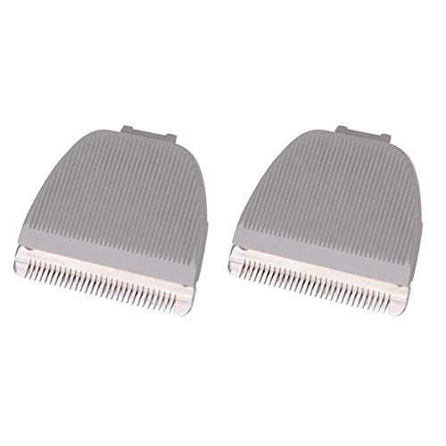 Tuccbay 2 Pack Replacement Hair Clipper Blades for Wahl -6800 KP-3000-5500 Models - Professional Grey Blades for Home Barbering & Pet Grooming