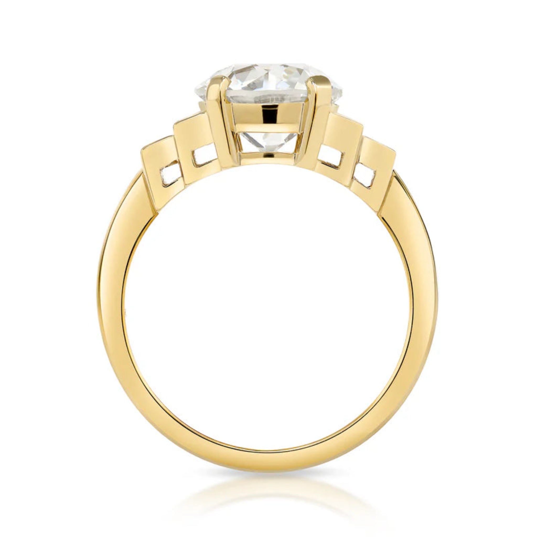 Single Stone Scout Ring - Elegant Minimalist Ring for Women, Perfect for Everyday Wear, Gifts & Special Occasions