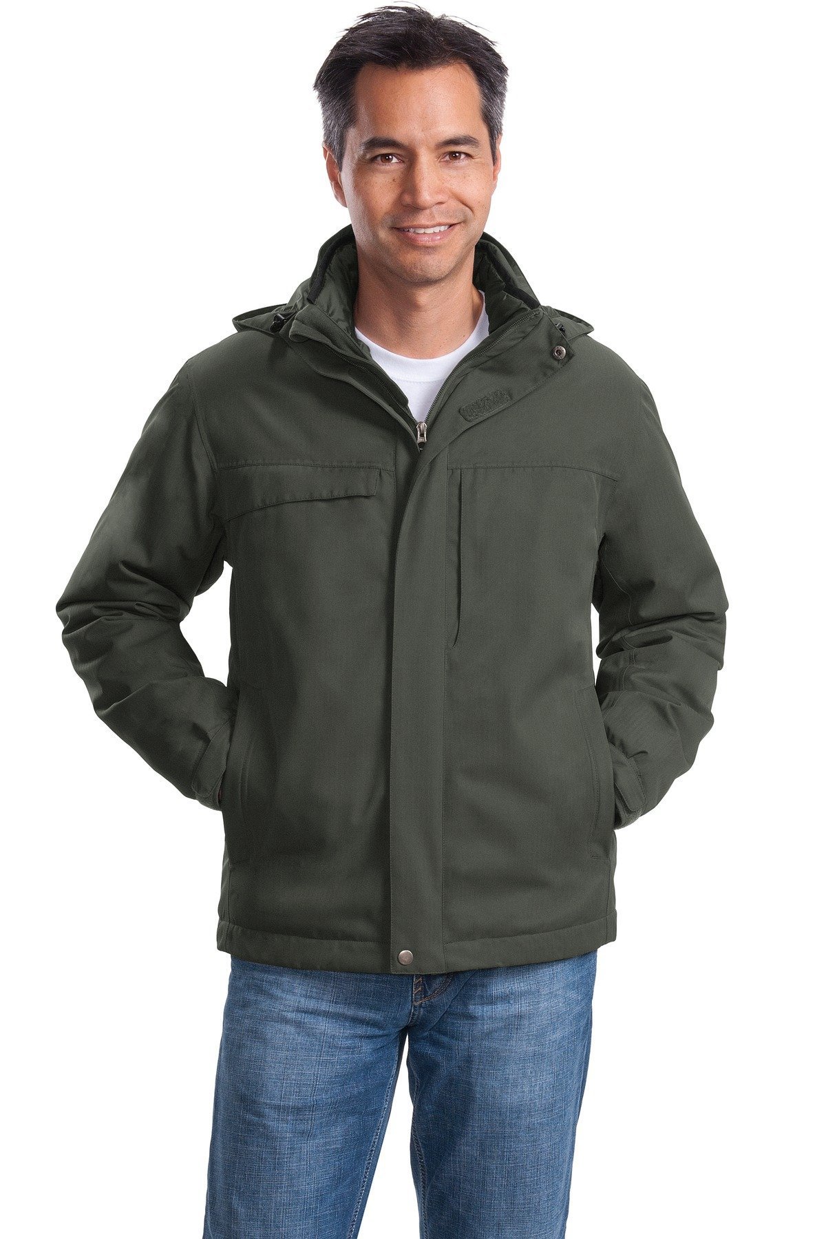 Port Authority Men's J302 Work Shirt - Durable & Comfortable Cotton Blend for Business Casual & Outdoor Workwear
