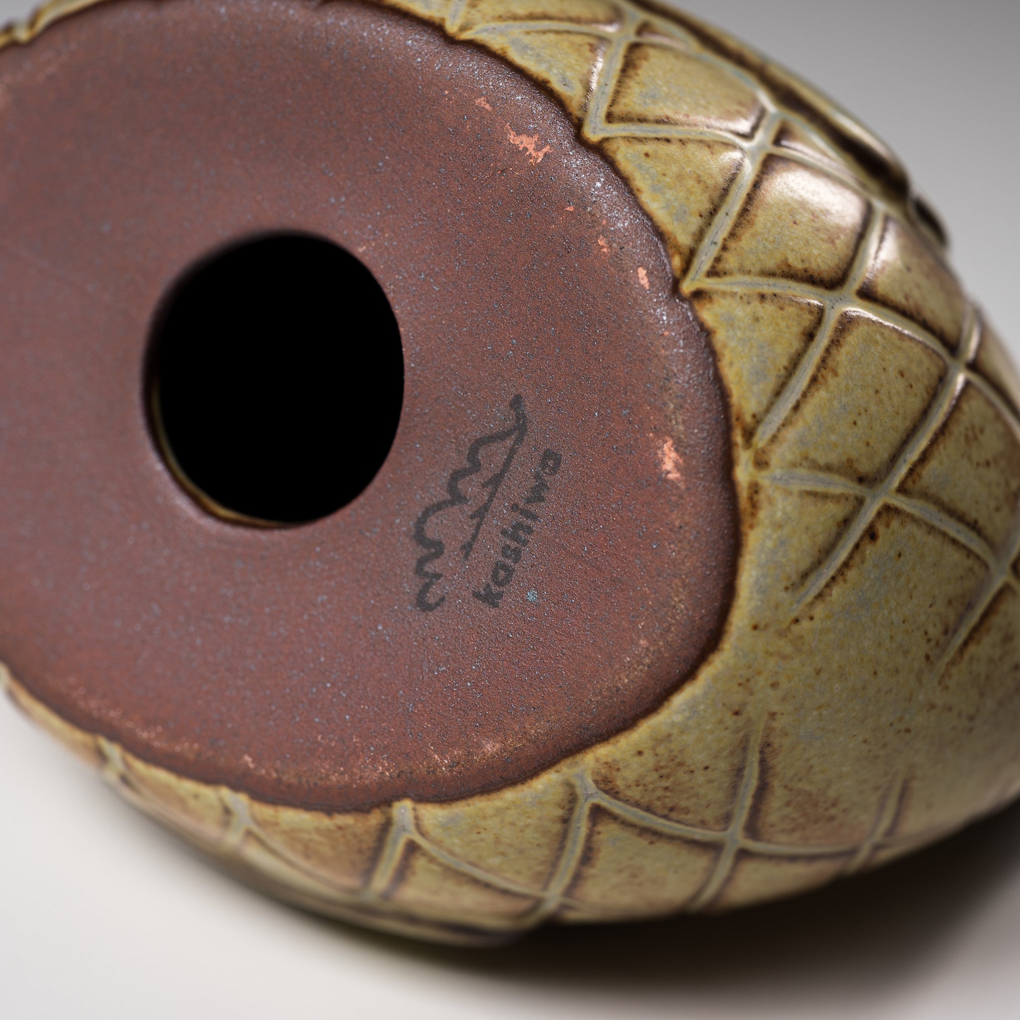 Seto Ware KASHIWA Animal Ornament - Handcrafted Japanese Ceramic Chicken Figurine | Home Decor, Gift Idea, Collectible Art Piece for Shelf Display & Japanese Culture Enthusiasts