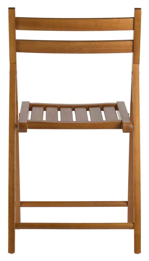 Winsome Robin 4-Piece Folding Chair Set - Solid Teak Wood - 17.64