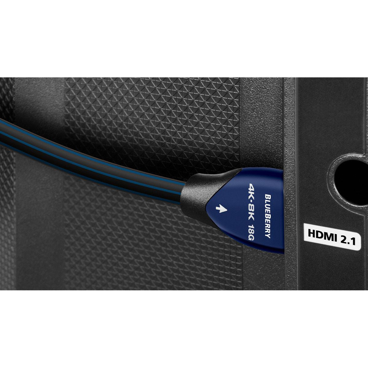 AudioQuest BlueBerry HDMI Cable 18Gbps High-Speed 4K HDR - Perfect for Home Theater, Gaming & Streaming Devices