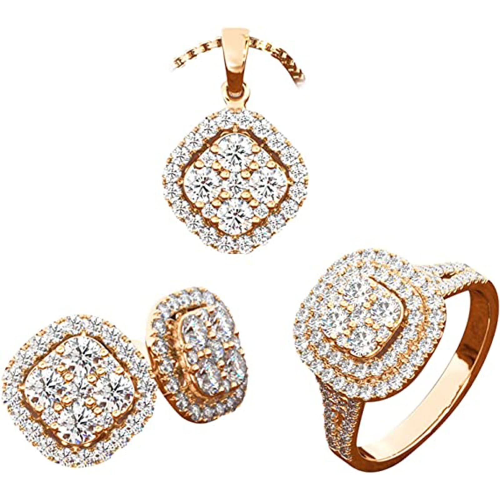 3-Piece Silver Butterfly Necklace & Earring Set - Elegant Clavicle Pendant Jewelry for Women | Perfect for Prom, Parties, Date Nights and Special Occasions