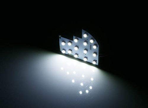iJDMTOY Ultra Bright Xenon White LED Panel Lights - 3 PCS 57-SMD Interior Lights Kit for Honda Accord, Civic, CR-V, Insight & Acura TSX | Perfect for Night Driving & Car Interior Upgrade
