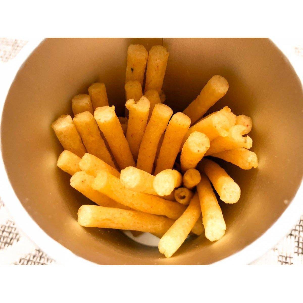 Calbee Jagarico Tarako Butter Flavored Potato Sticks Snack - Pack of 6 | Japanese Seaweed & Cod Roe Seasoned Crispy Potato Snacks | Perfect for Parties, Movie Nights & Office Snacking