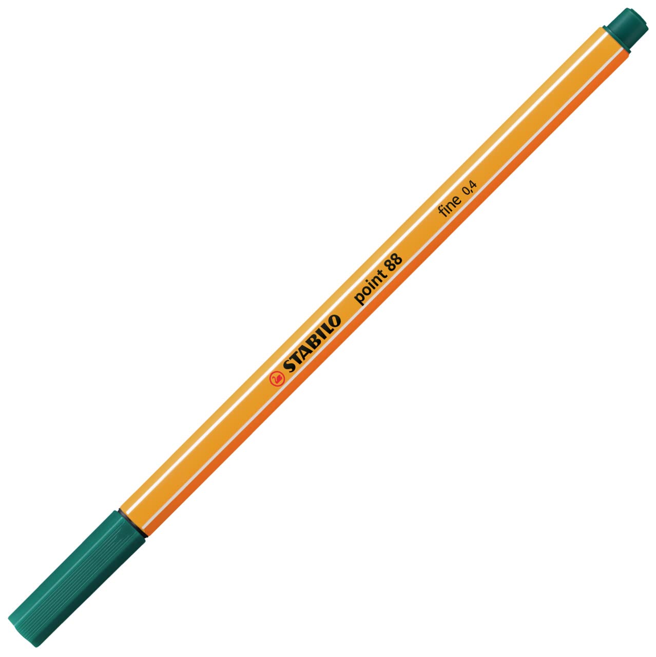 STABILO Point 88 Fine Pen - Pine Green for Note Taking & Art