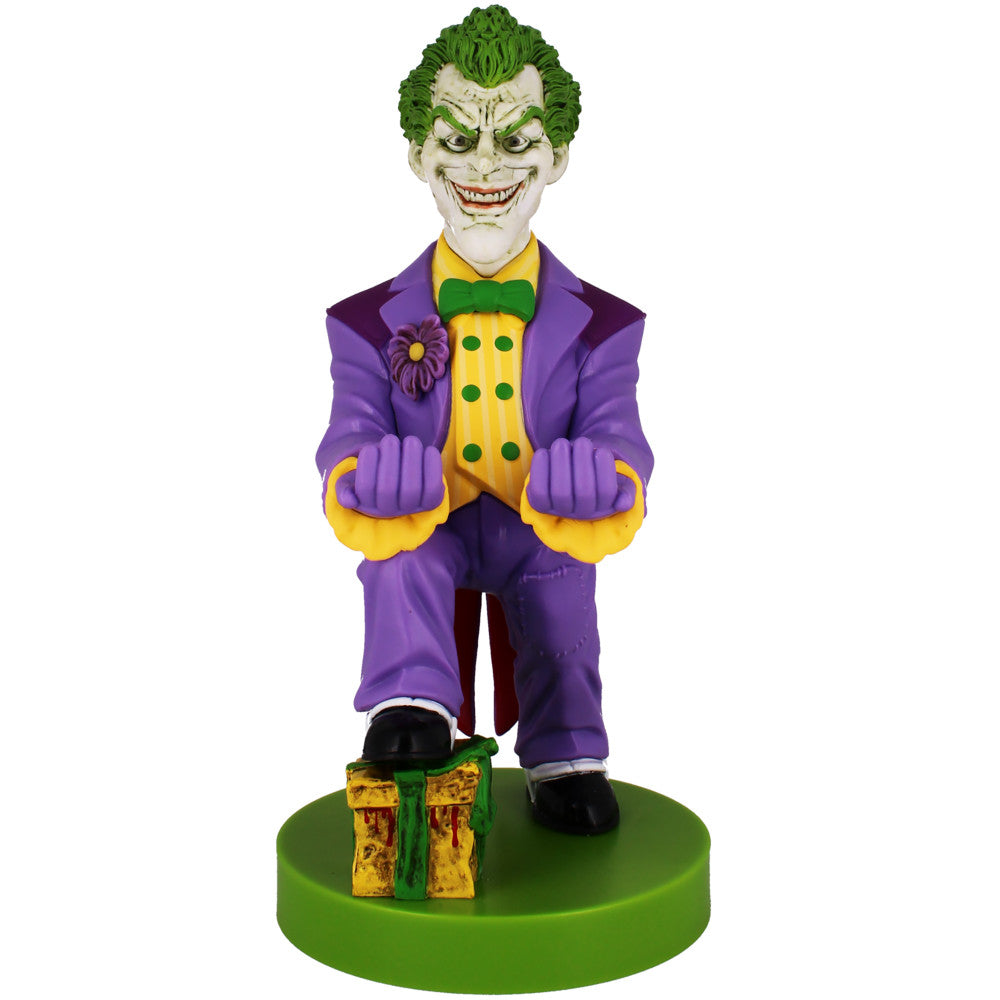Joker Themed Controller & Phone Holder - DC Comics Purple Gaming Accessory for PS4, Xbox & Smartphones | Perfect for Gamers & Collectors