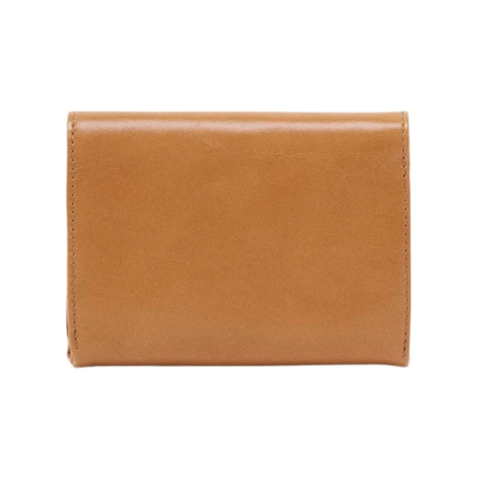 HOBO ROBIN Compact Wallet for Women & Men - Slim RFID Blocking Leather Wallet with Multiple Card Slots - Perfect for Travel, Business & Everyday Use