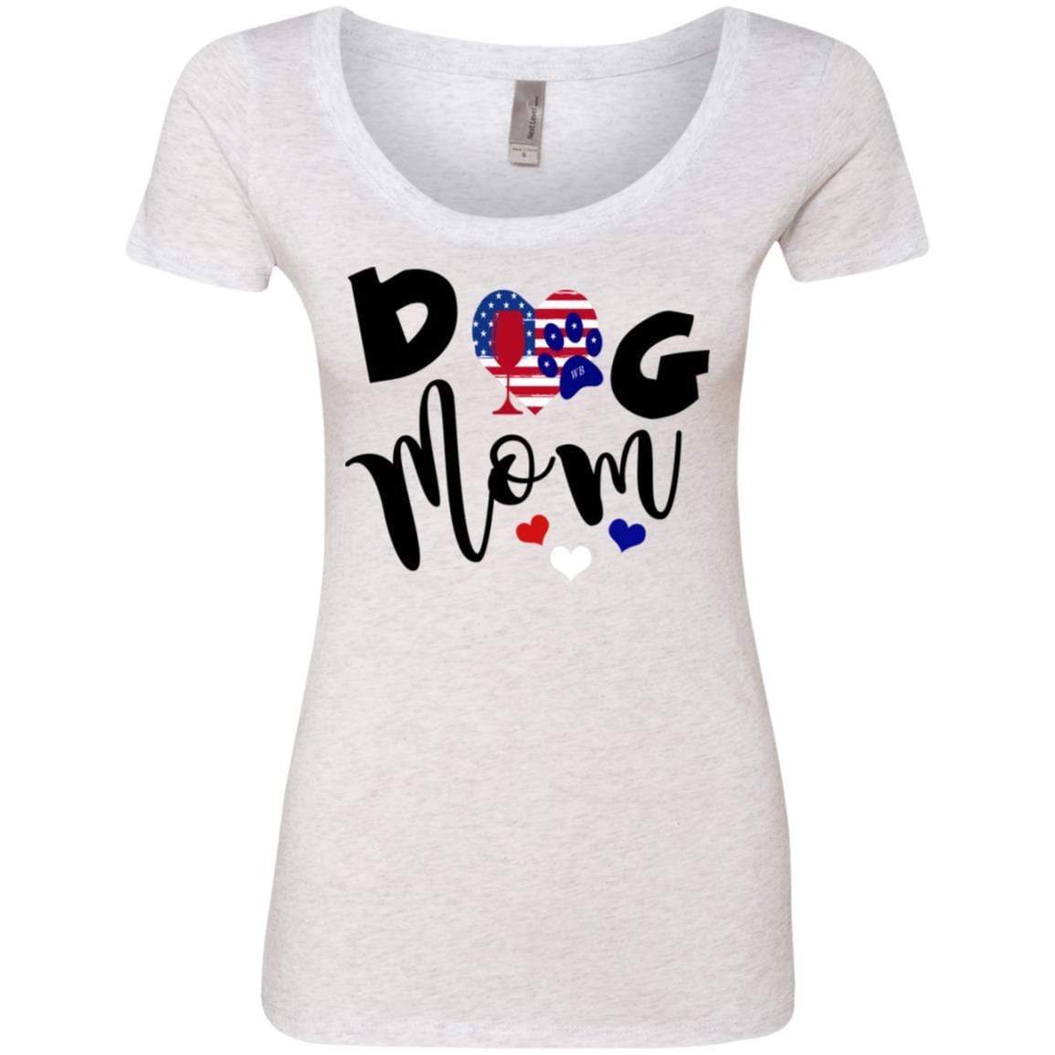 WineyBitches.Co Women's Tri-Blend Scoop Neck T-Shirt - Soft Comfortable Casual Tee for Everyday Wear, Lounge & Outings