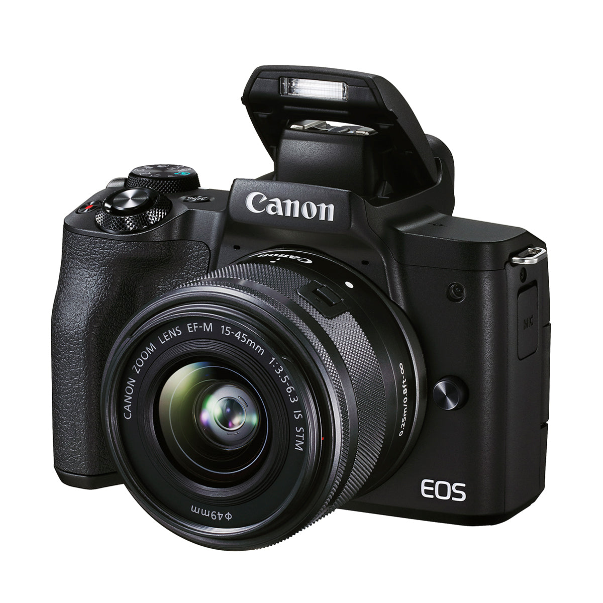 Canon EOS M50 Mark II Mirrorless Camera with 15-45mm & 55-200mm Lenses Kit - Perfect for Vlogging, Travel Photography and YouTube Content Creation