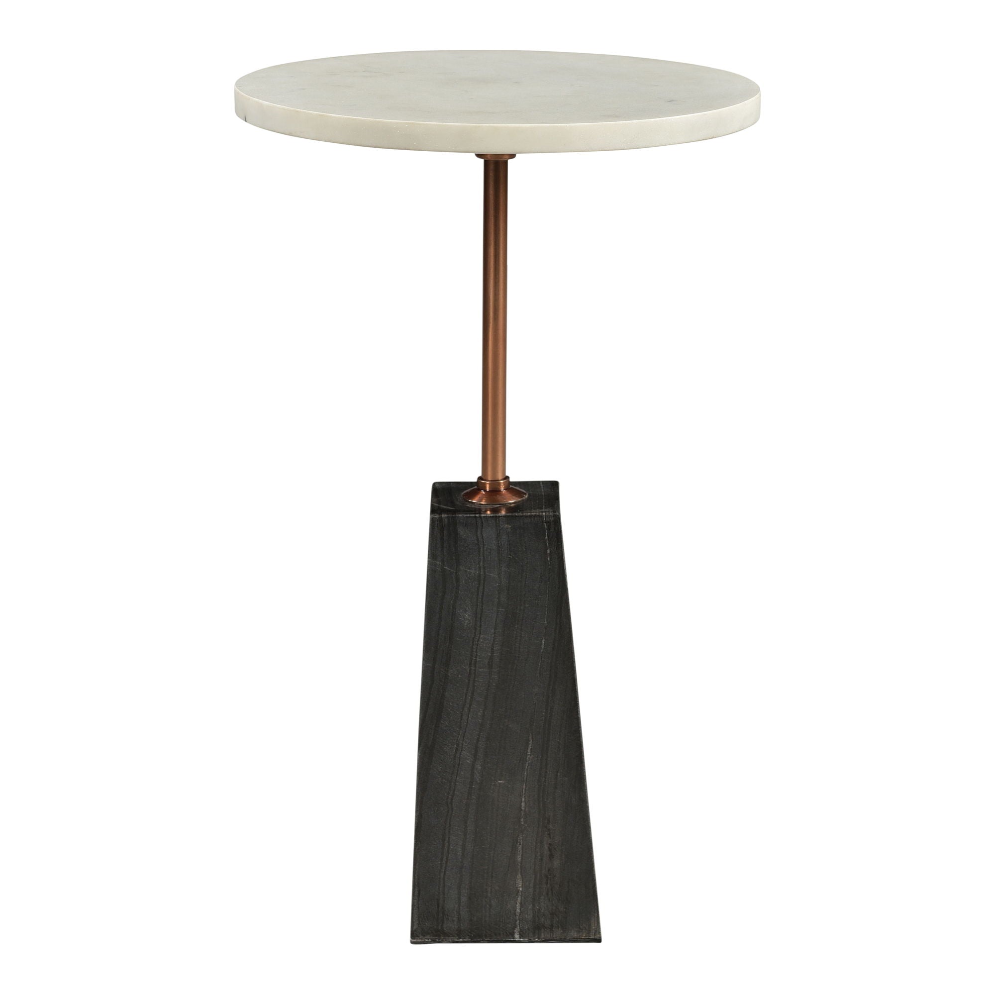 Modern Black Dawn Accent Table - Stylish Side Table for Living Room, Bedroom, or Office Decor