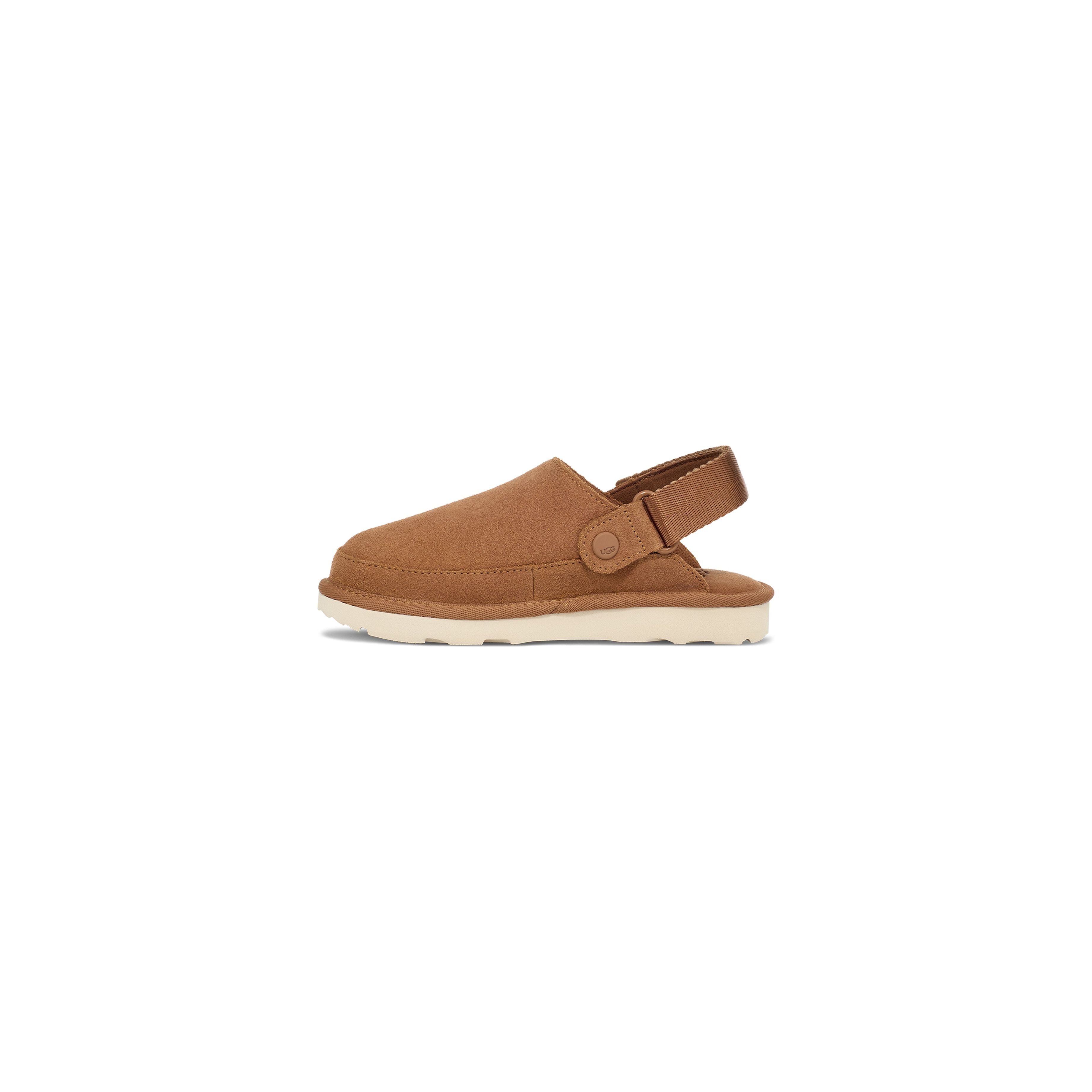 UGG Kid's Goldenstar Clog in Chestnut - Comfortable Kids' Slippers for Indoor & Outdoor Wear - Perfect for Home, School, and Playtime