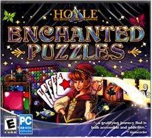 New Brighter Minds Hoyle Enchanted Puzzles - 200 Levels, 9 Game Types for Windows XP & Vista - Perfect for Family Fun & Brain Training