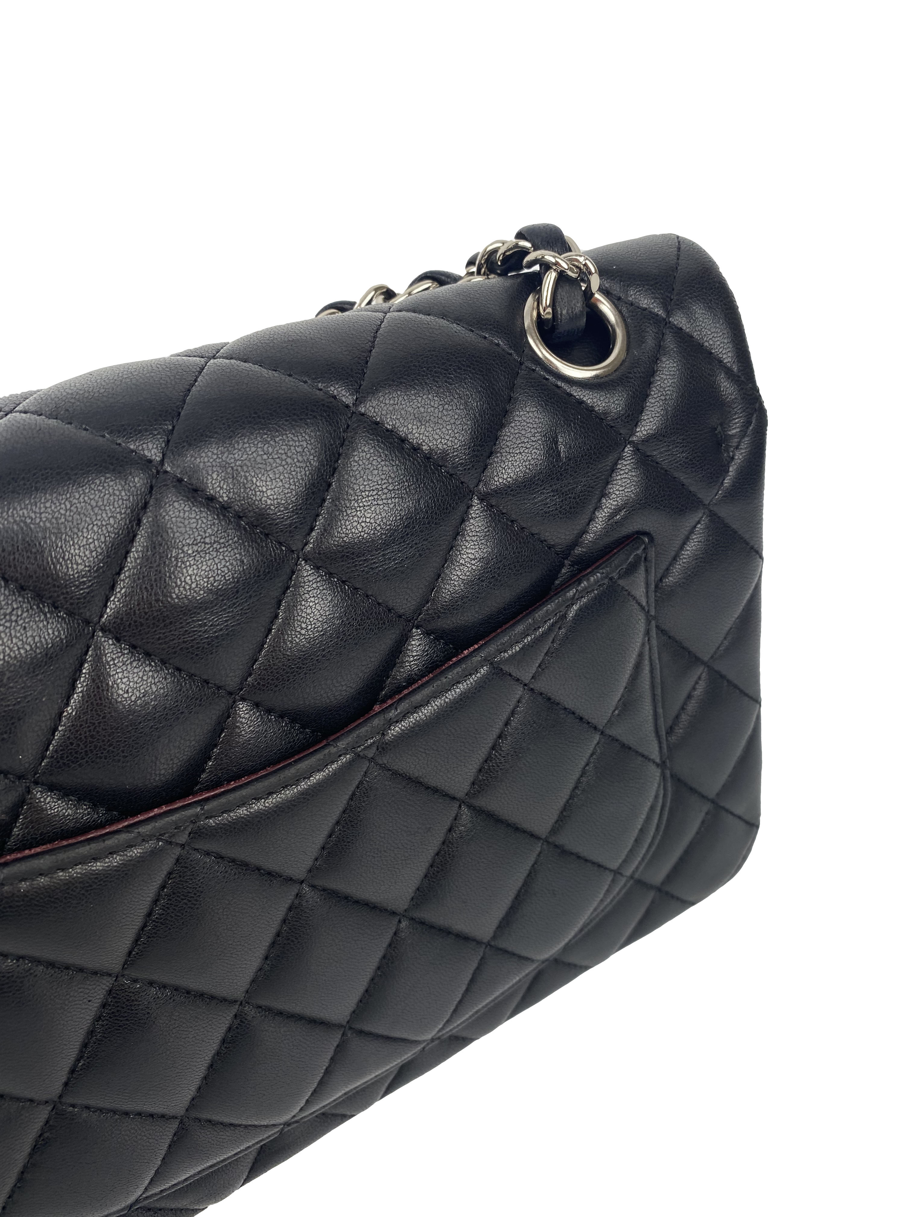 Chanel Small Black Lambskin Classic Flap Bag - Luxury Designer Handbag for Women | Perfect for Evening Events, Date Nights & Special Occasions