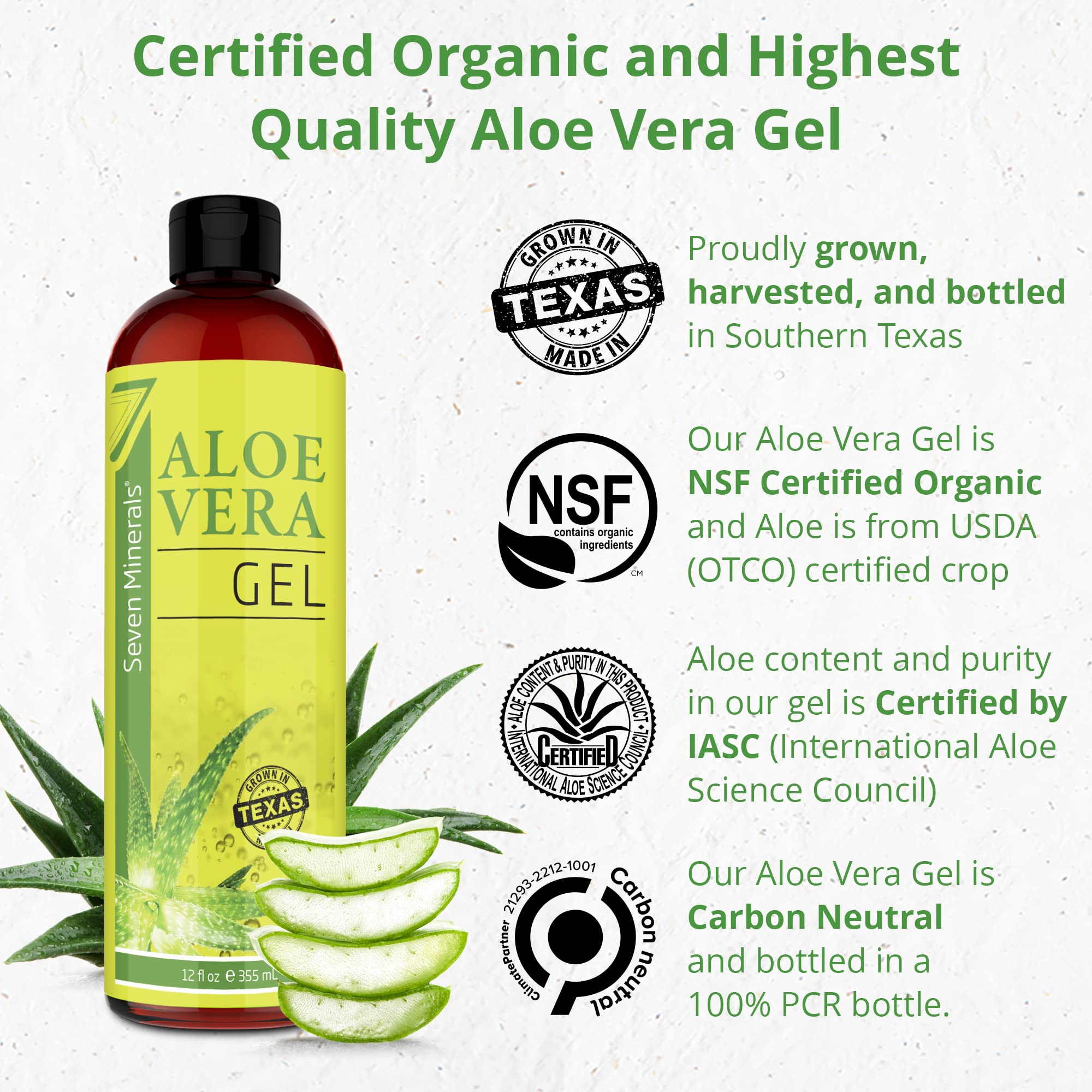Organic Aloe Vera Gel & After Sun Recovery Spray with Mango & Chamomile - Soothing Sunburn Relief for Face & Body - Perfect for Post-Sun Care, Skin Hydration & Irritation Relief