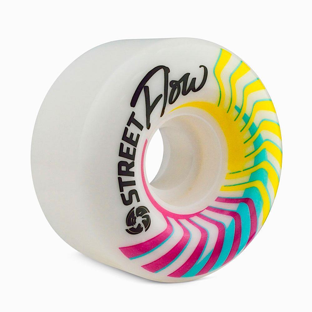 Bont Flow Park Street Wheels 58mm 4 Pack - High Performance Skateboard Wheels for Park & Street Skating - Perfect for Tricks, Cruising and Smooth Rides