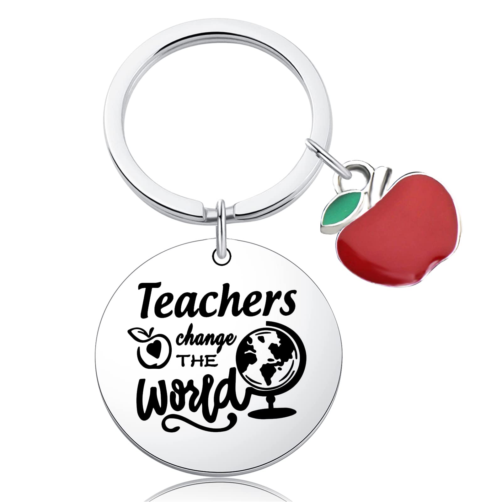 WKXZMTR Fruit Charm Bracelet - Teacher Appreciation Jewelry Gift Set with Food Charms, Thank You Present for Educators | Perfect for Teacher's Day, End of Year Gifts & Classroom Rewards