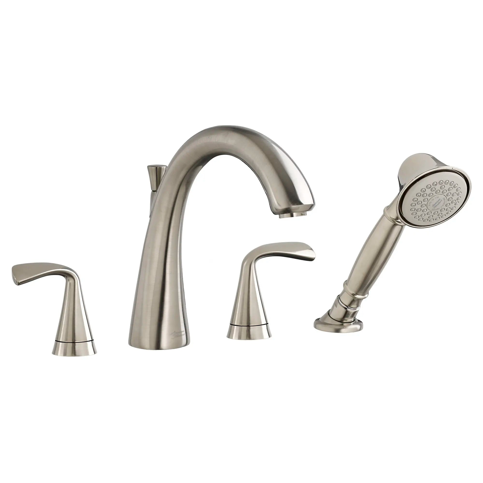 Fluent® Bathtub Faucet with Lever Handles & Personal Shower - Compatible with Flash® Rough In Valve - Perfect for Modern Bathroom Renovations and Spa-Like Shower Experiences