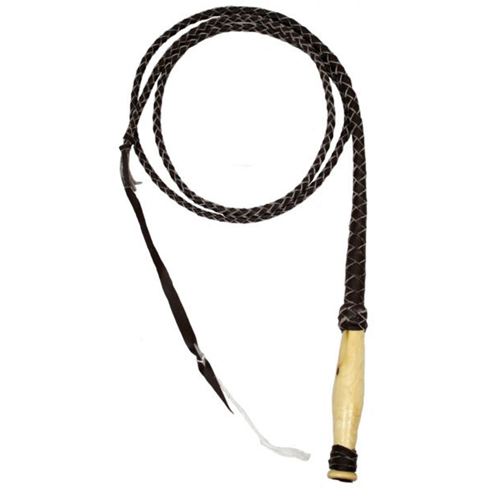 4 Pack Bull Whips - 6ft Leather Whips for Training, Performance & Cosplay - Perfect for Equestrian Practice, Stage Shows, and Costume Accessories