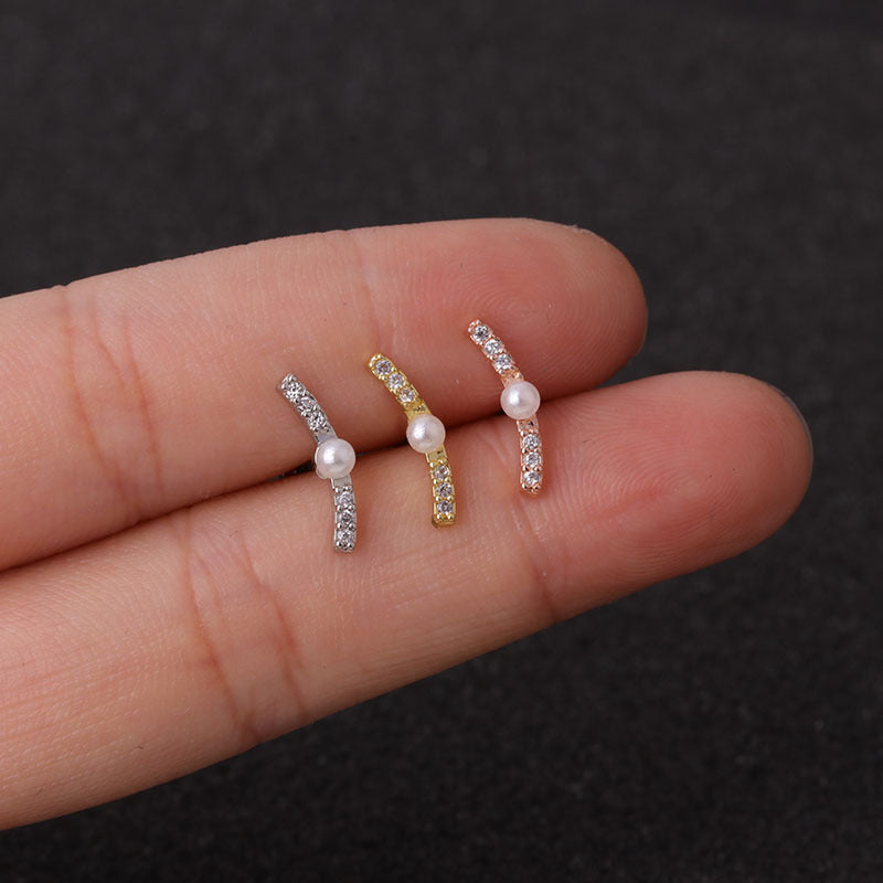 20G Cartilage Stud Earrings for Women - Minimalist Dainty Gold Earrings for Daily Wear | Perfect for Work, Date Night & Casual Outfits