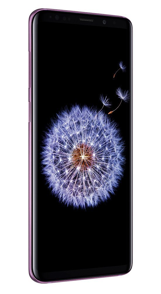 Samsung Galaxy S9 Unlocked Smartphone - 64GB Lilac Purple (International GSM Version) - Water Resistant, Super Slow-Mo Camera - Perfect for Travel & Business Use