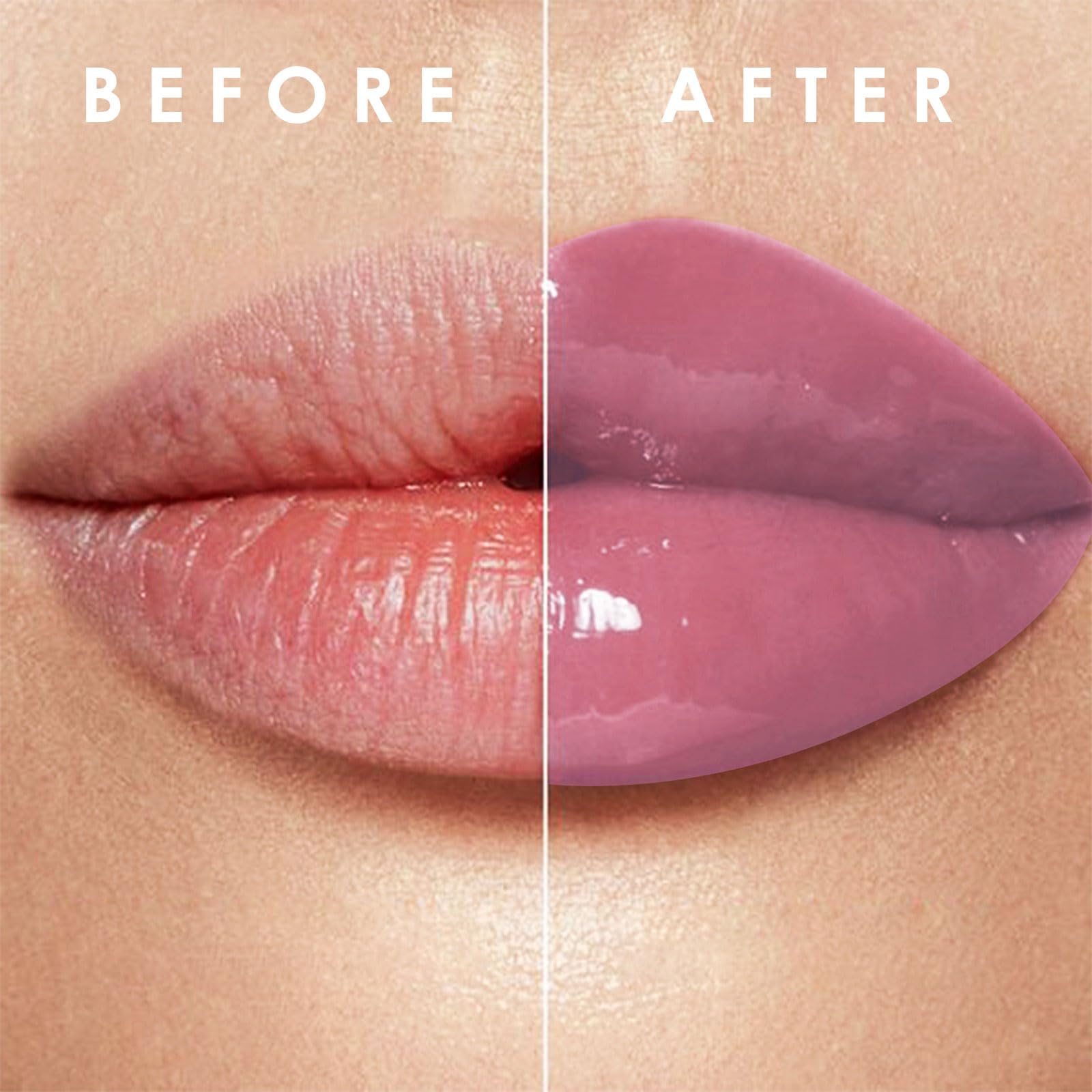 Glamveda High Shine Serum Infused Lip Gloss - pH Reactive Color Changing Lip Balm for Soft, Dewy Lips (Hookup #109) | Natural Pink Shade Based on Skin's pH Level | 4.5ml | Perfect for Date Night, Parties & Everyday Wear