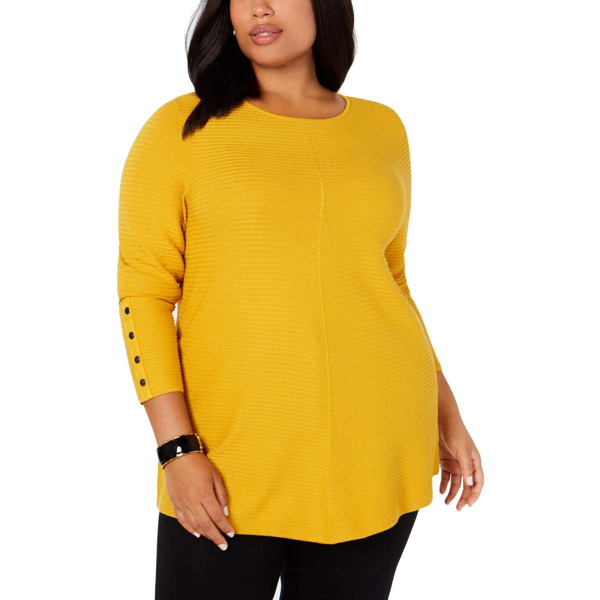 Alfani Women's Pullover Sweater - Soft & Cozy Knit Top for Casual Wear, Layering & Fall Fashion