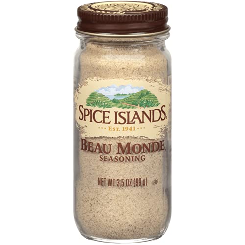 Island Spice Beau Monde Seasoning - 3.5 oz | Premium All-Purpose Seasoning Blend for Meats, Vegetables & Soups | Perfect for Grilling, Roasting & Everyday Cooking