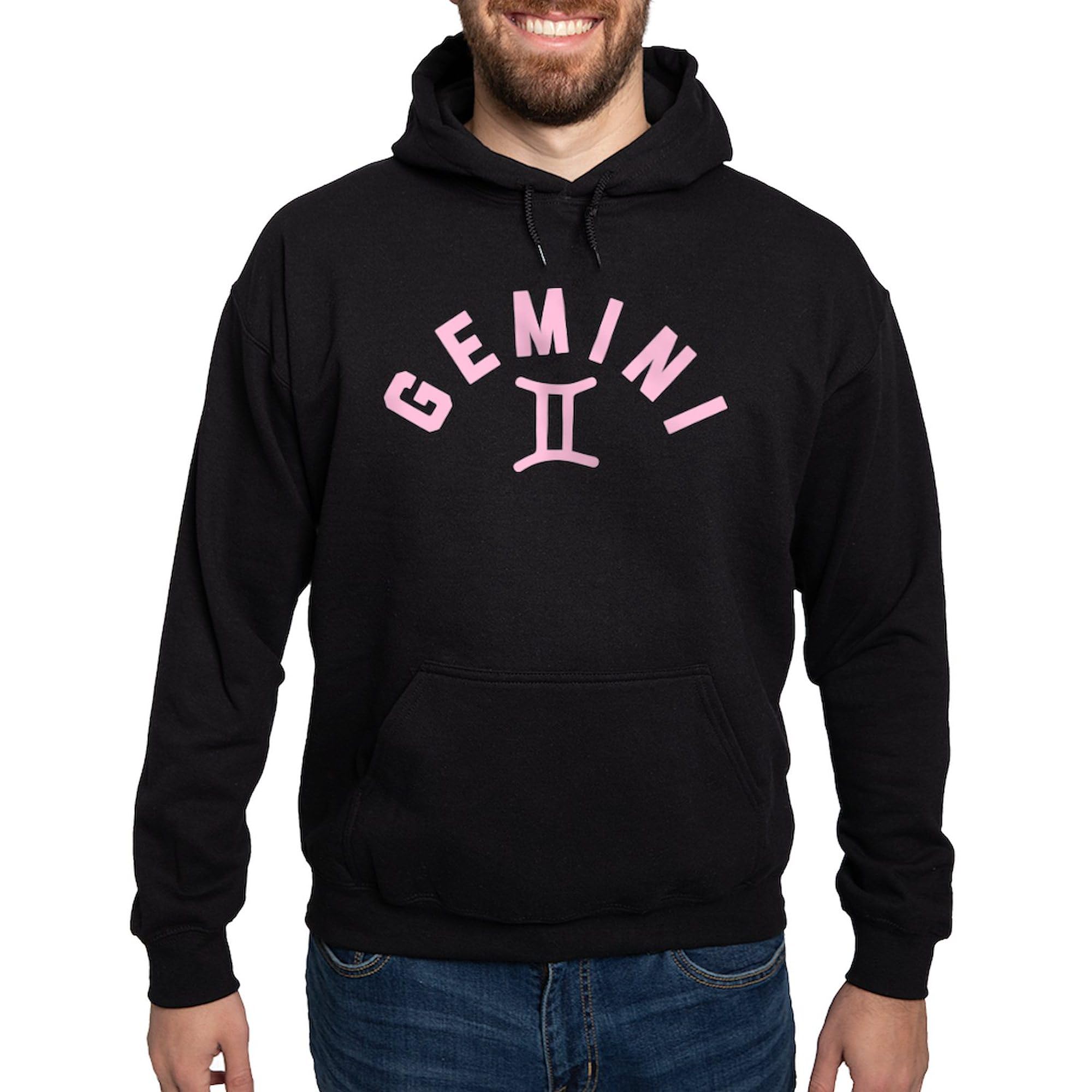 Gemini Zodiac Hoodie for Men - Dark Regular Fit Pullover Sweatshirt | Comfortable & Stylish for Casual Wear, Gifts, and Everyday Use