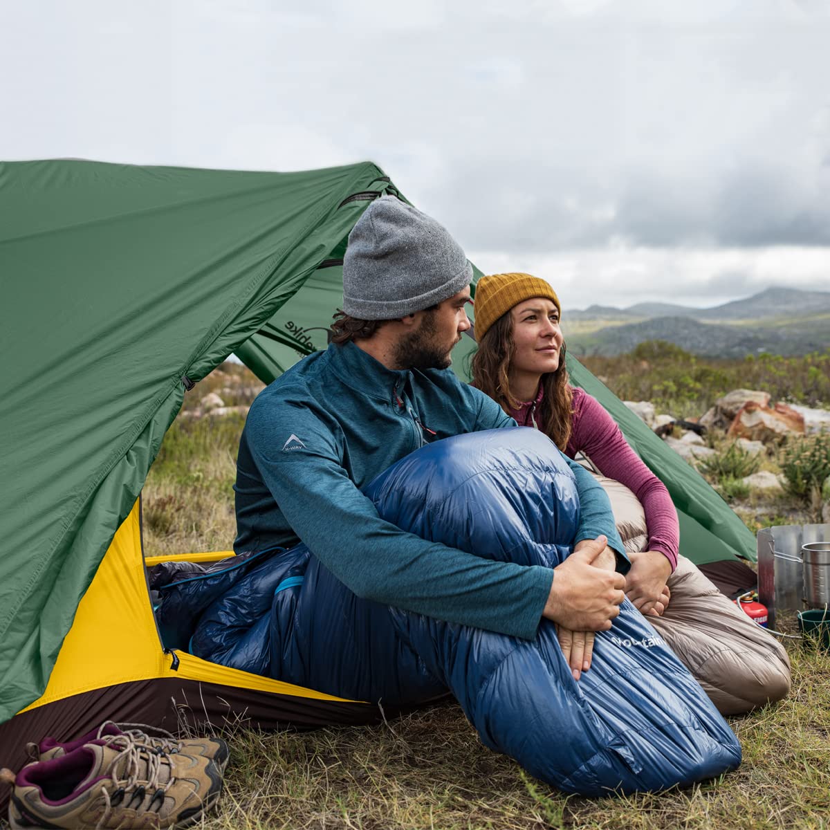 Naturehike Star River 2 Person Backpacking Tent - Ultralight Double Layer Camping Tent for Hiking, Cycling & Bikepacking - Waterproof & Windproof 2 Man Tent for Outdoor Adventures, Backpacking Trips & Wilderness Camping