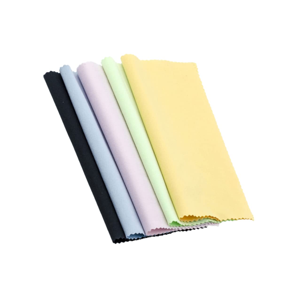 UKCOCO 10-Pack Premium Black Microfiber Cleaning Cloths for Phone Screens, Glasses, Laptops & Electronics - Ultra Soft, Lint-Free & Scratch-Free - Perfect for Home, Office & Travel Use